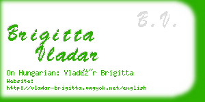 brigitta vladar business card